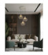 Mateo Cluster Pendant Ceiling Light Creme Colour  3x E27-8