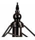 Small Caged Ceiling Pendant, 1 x E27, Black Nickel - 6