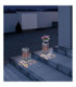 Nubo Integrated LED Outdoor Display Light Silver Colour 3000K-7