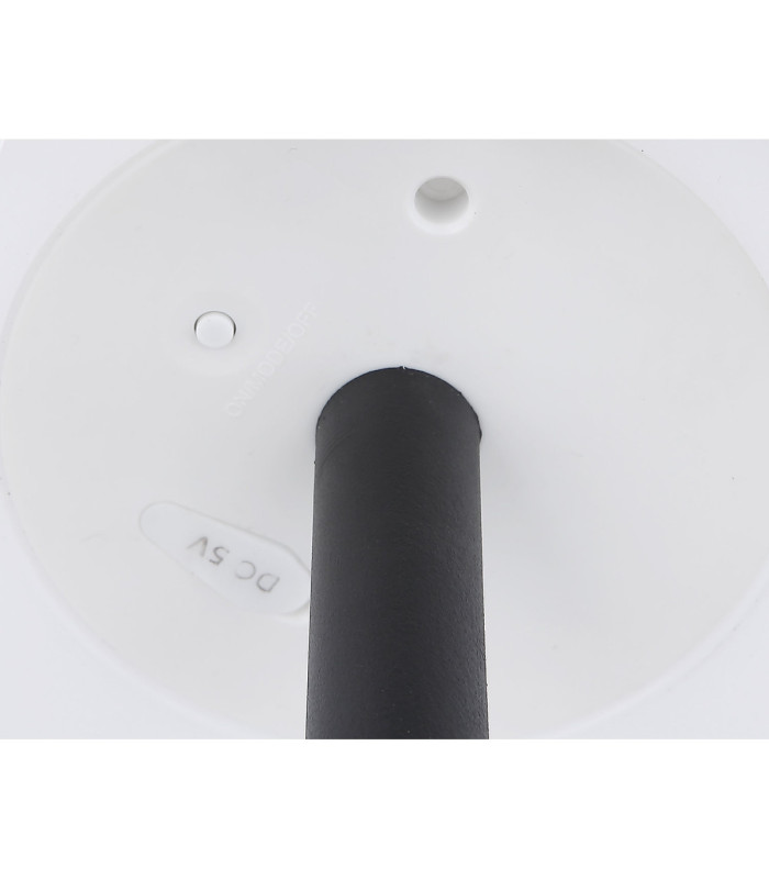 Kiruna Integrated LED Outdoor Portable Lamp Matt Black 3000K-4