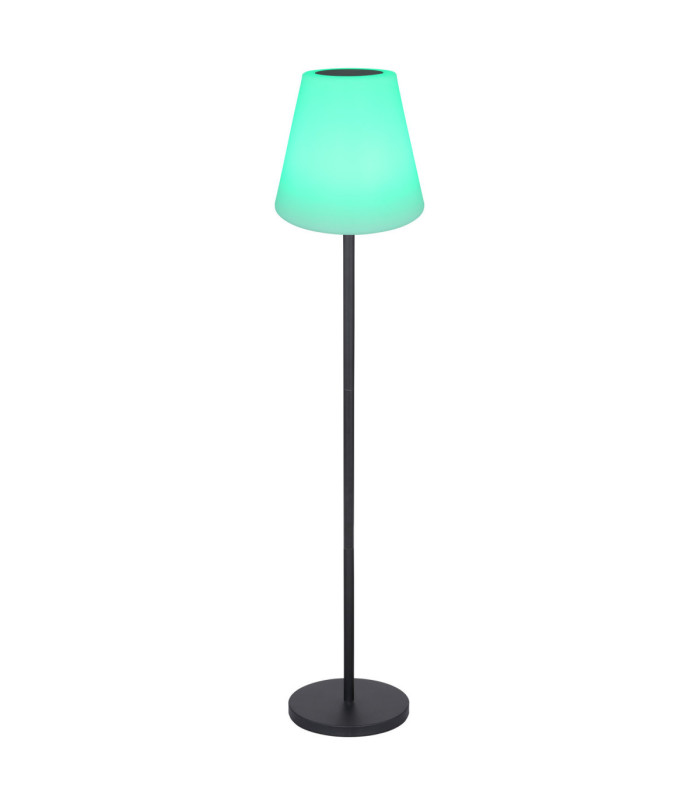 Kiruna Integrated LED Outdoor Portable Lamp Matt Black 3000K-6