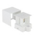 Veronika Integrated LED Outdoor Up Down Wall Lamp White 3000K-4