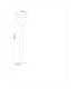 Callisto Integrated LED Outdoor Bollard 3000K-3