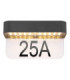 Numero Integrated LED Outdoor Wall Down Lamp Matt Grey 3000K-3