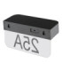 Numero Integrated LED Outdoor Wall Down Lamp Matt Grey 3000K-4