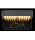 Numero Integrated LED Outdoor Wall Down Lamp Matt Grey 3000K-6