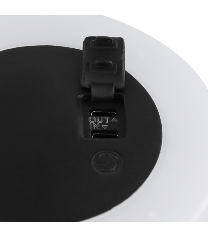 Kremas Integrated LED Outdoor Portable Lamp Matt Black 3000K-4