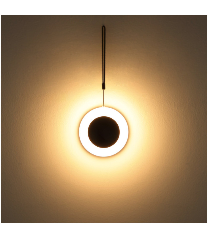 Kremas Integrated LED Outdoor Portable Lamp Matt Black 3000K-6