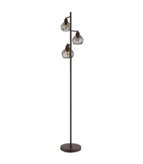 Mateo Multi Arm Floor Lamp Rust Colour  3x E14-2