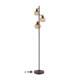 Mateo Multi Arm Floor Lamp Rust Colour  3x E14-5