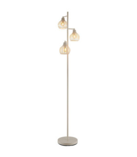 Mateo Multi Arm Floor Lamp Creme Colour  3x E14-1