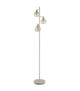 Mateo Multi Arm Floor Lamp Creme Colour  3x E14-2