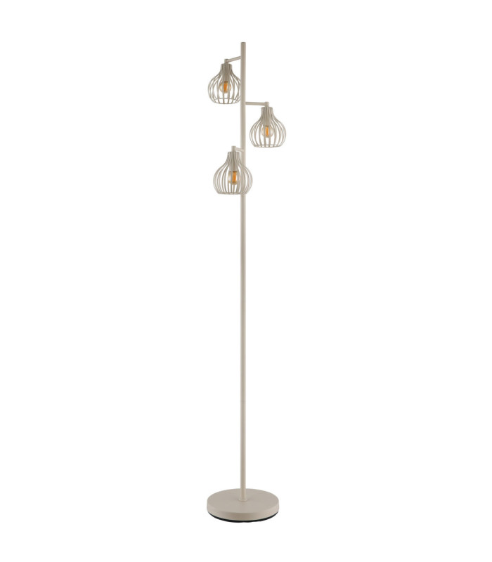 Mateo Multi Arm Floor Lamp Creme Colour  3x E14-2