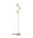 Mateo Multi Arm Floor Lamp Creme Colour  3x E14-5