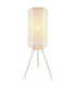 Denton Tripod Floor Lamp Creme Colour  1x E27-1