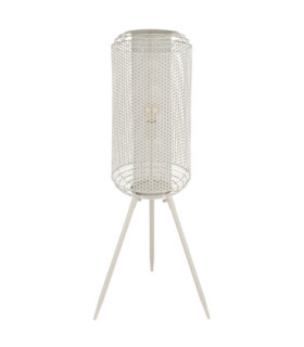 Denton Tripod Floor Lamp Creme Colour  1x E27-2