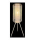 Denton Tripod Floor Lamp Creme Colour  1x E27-4