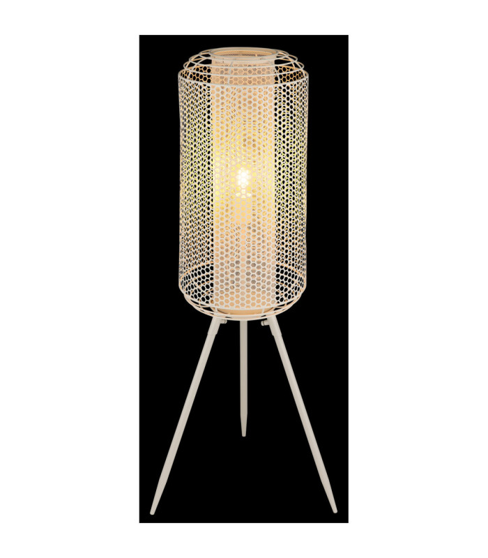 Denton Tripod Floor Lamp Creme Colour  1x E27-4