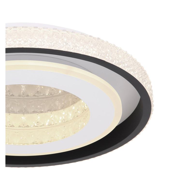 Lucky Integrated LED Decorative Flush Ceiling Light White 2700-6000K-4