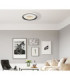 Lucky Integrated LED Decorative Flush Ceiling Light White 2700-6000K-9