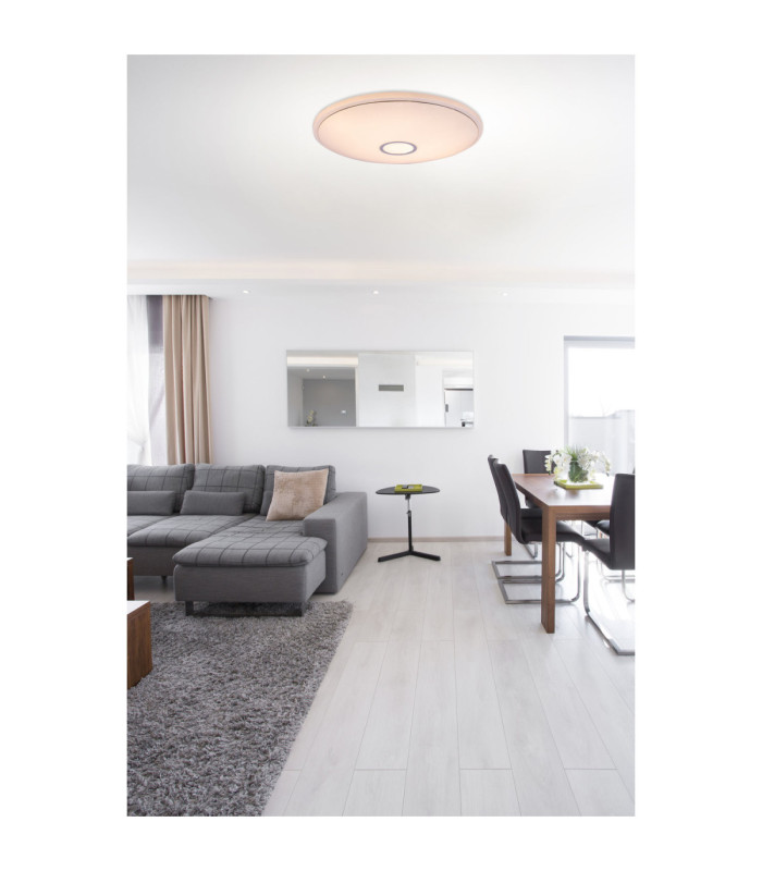 Connor Integrated LED Decorative Flush Ceiling Light White 2700-6500K-8