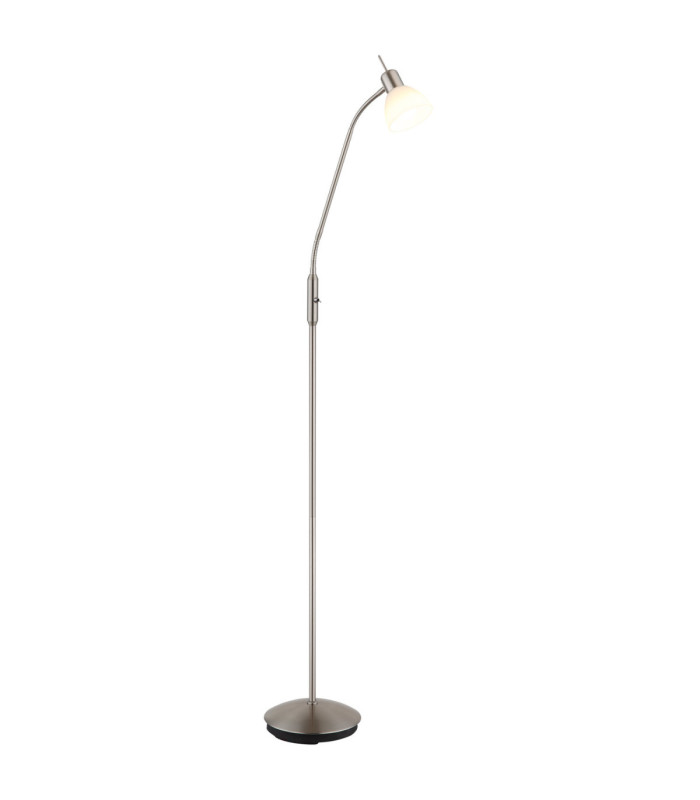 Malte Task Floor Lamp Matt Nickel 1x E14 3000K-1