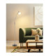 Malte Task Floor Lamp Matt Nickel 1x E14 3000K-7