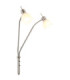 Malte Multi Arm Floor Lamp Matt Nickel 2x E14 3000K-4