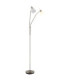 Malte Multi Arm Floor Lamp Matt Nickel 2x E14 3000K-6