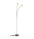 Malte Multi Arm Floor Lamp Matt Nickel 2x E14 3000K-7