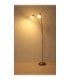 Malte Multi Arm Floor Lamp Matt Nickel 2x E14 3000K-8