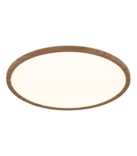 Sapana Round Integrated LED Panel Wood Look 3000K-1