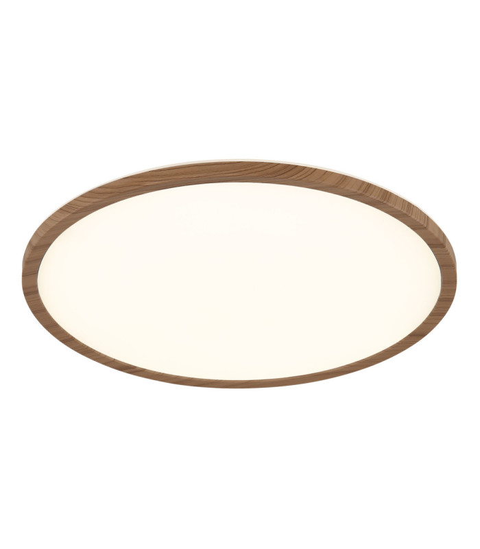 Sapana Round Integrated LED Panel Wood Look 3000K-1