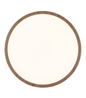 Sapana Round Integrated LED Panel Wood Look 3000K-3