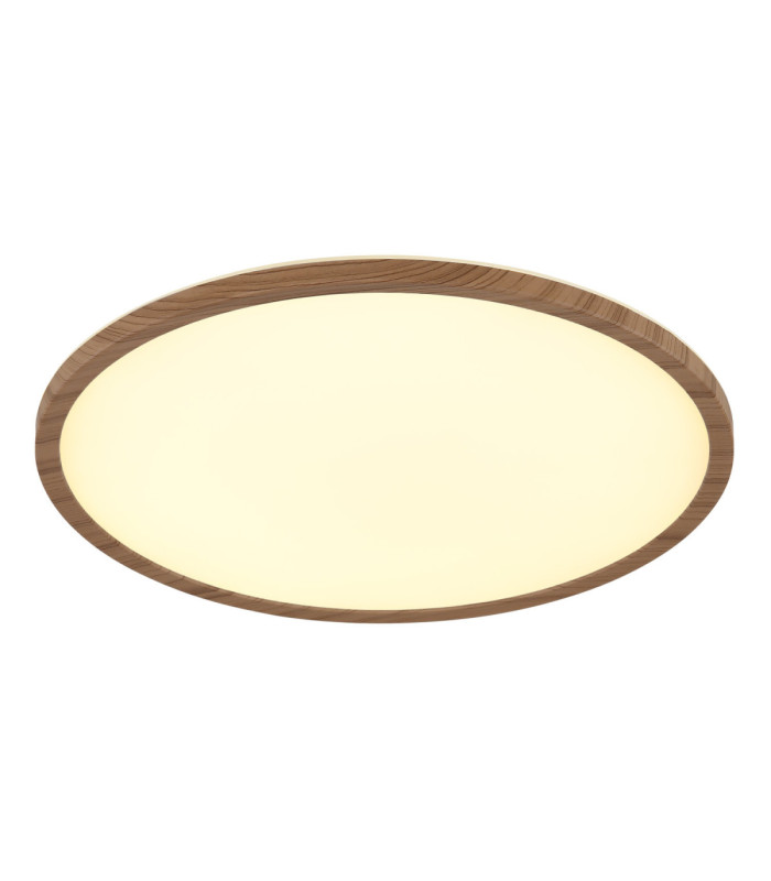 Sapana Round Integrated LED Panel Wood Look 3000K-5