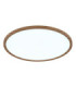 Sapana Round Integrated LED Panel Wood Look 3000K-6
