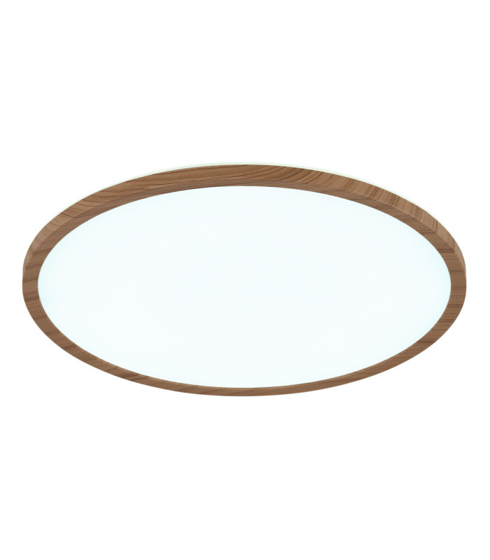 Sapana Round Integrated LED Panel Wood Look 3000K-6