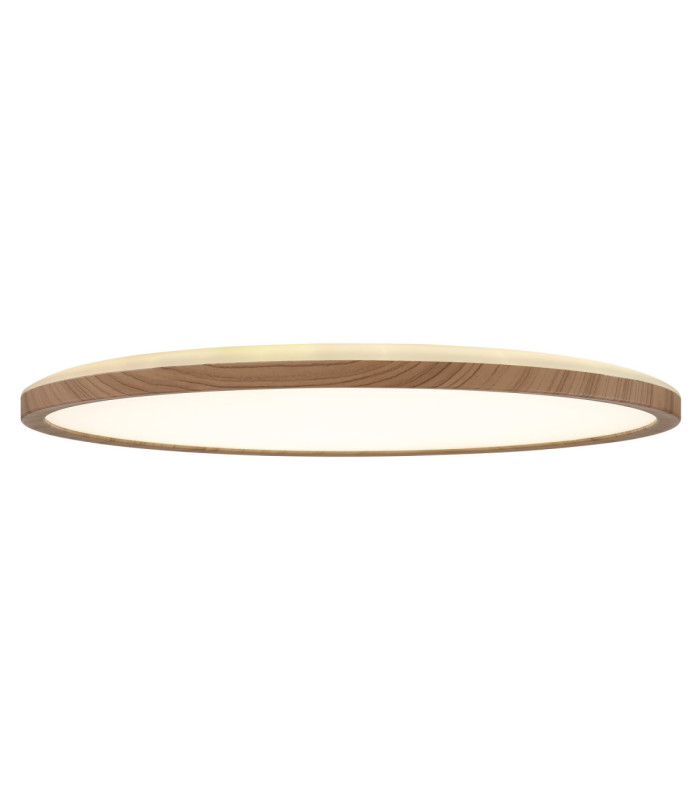 Sapana Round Integrated LED Panel Wood Look 3000K-7