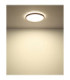 Sapana Round Integrated LED Panel Wood Look 3000K-8