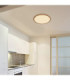 Sapana Round Integrated LED Panel Wood Look 3000K-9