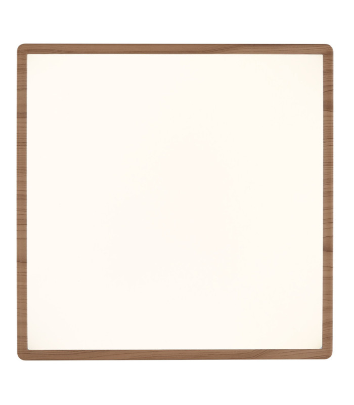 Sapana Square Integrated LED Panel Wood Look 3000K-4