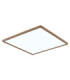 Sapana Square Integrated LED Panel Wood Look 3000K-7