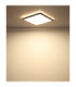 Sapana Square Integrated LED Panel Wood Look 3000K-9