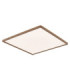 Sapana Square Integrated LED Panel Wood Look 3000K-10