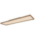 Cinderella Rectangle 120cm Integrated LED Panel Matt White 2700-4500-6500K-1
