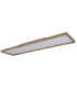 Cinderella Rectangle 120cm Integrated LED Panel Matt White 2700-4500-6500K-2