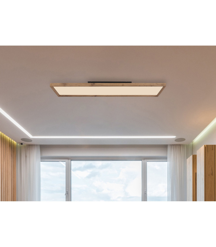Cinderella Rectangle 120cm Integrated LED Panel Matt White 2700-4500-6500K-11
