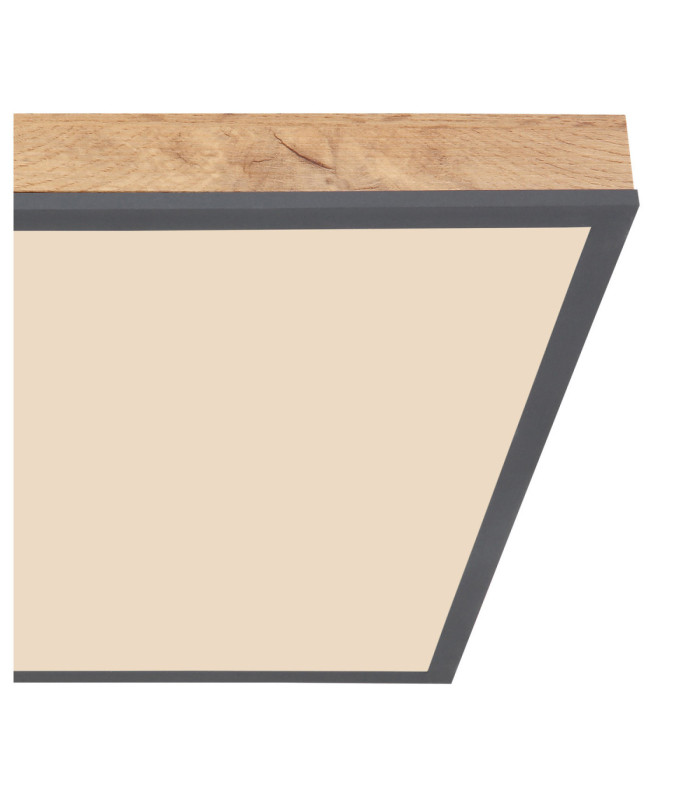 Doro Square 45cm Integrated LED Panel Graphite 3000-6500K-5