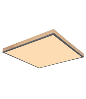 Doro Square 59cm Integrated LED Panel Graphite 3000K-1