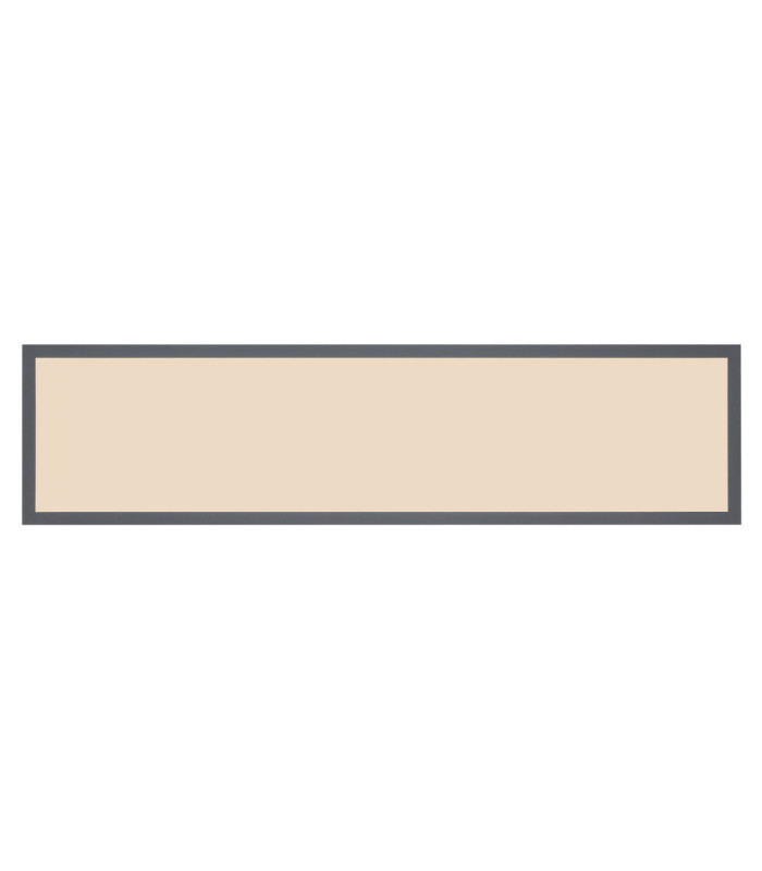 Doro Rectangle Integrated LED Panel Graphite 2700-6500K-4